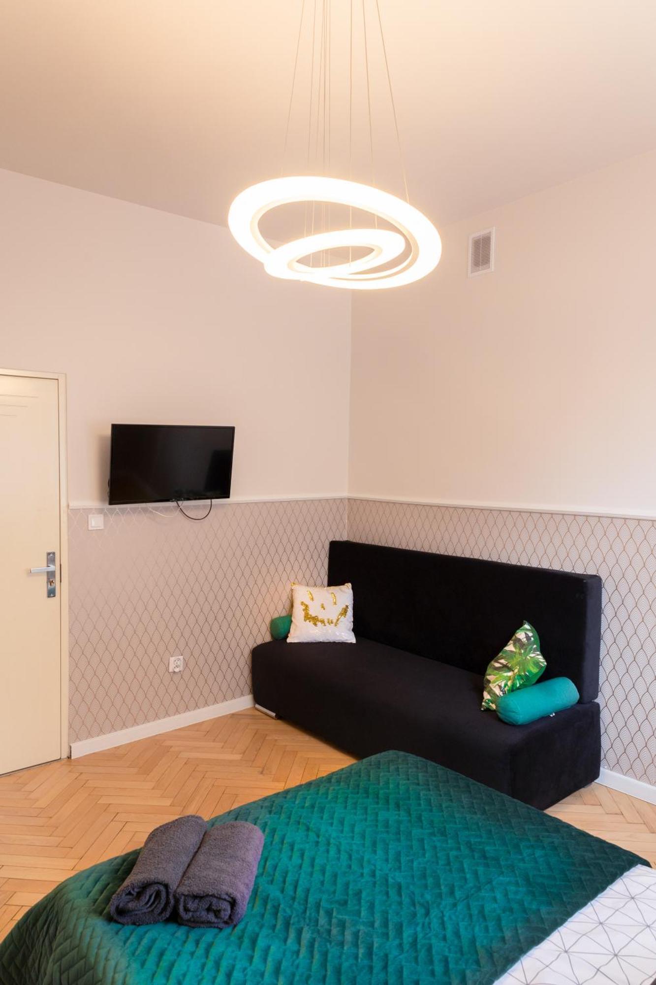 Clicktheflat Aleje Jerozolimskie Center Apart Rooms Varsovia Habitación foto